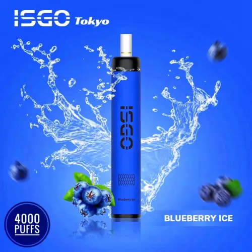 Isgo Tokyo 4000 Puffs Disposable Vape In Dubai Blueberry Ice