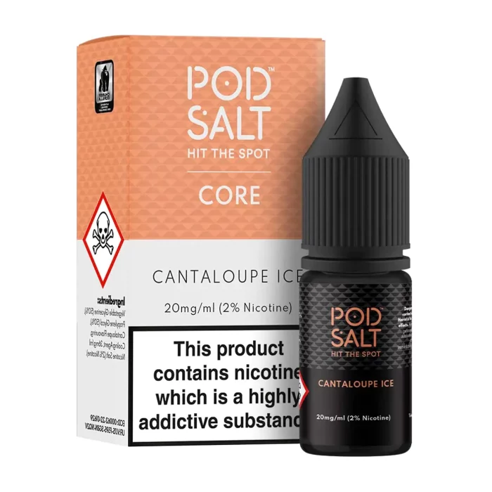 Pod Salt Core 10ml Nic Salt Eliquid Cantaloupe