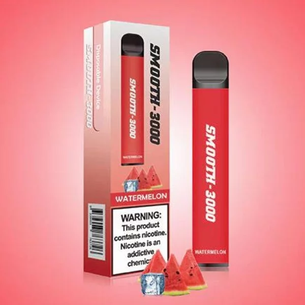 SMOOTH 3000 PUFFS DISPOSABLE VAPE IN UAEWATERMELON 1