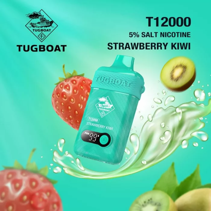 Tugboat T12000 Disposable 12000 Puffs Strawberry Kiwi