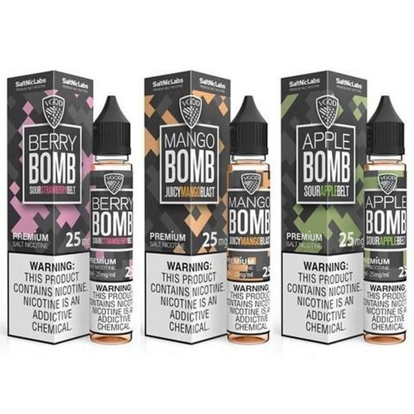 VGod Bomb Series Premium Nicotine Salt E liquid 600x600 1