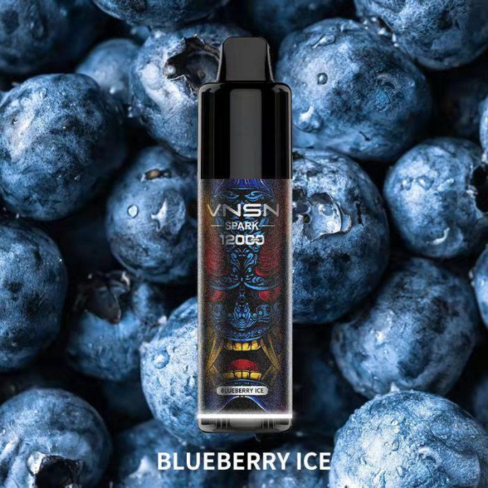 VNSN Spark 12000 Puffs Blueberry Ice 1
