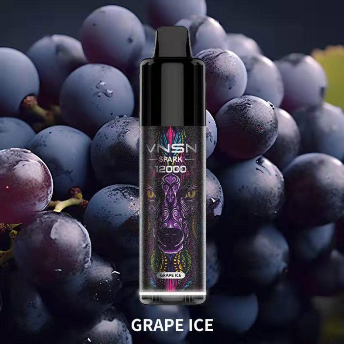 VNSN Spark 12000 Puffs Grape Ice 1