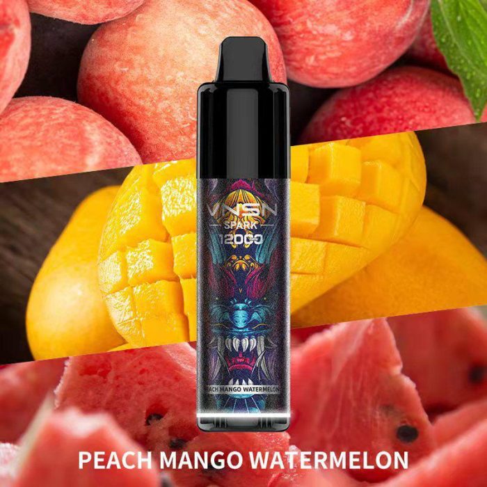 VNSN Spark 12000 Puffs Peach Mango Watermelon 1