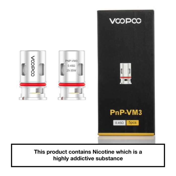 VooPoo Vinci PnP Replacement Coils 5 Pack VM3 800x800 2