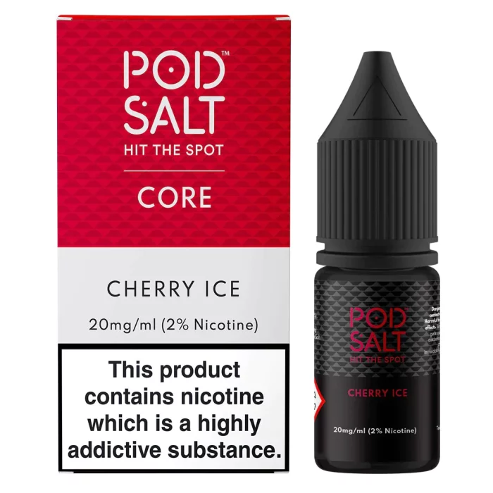 cherry ice 10ml nic salt by pod saltprime vapes uk 252869