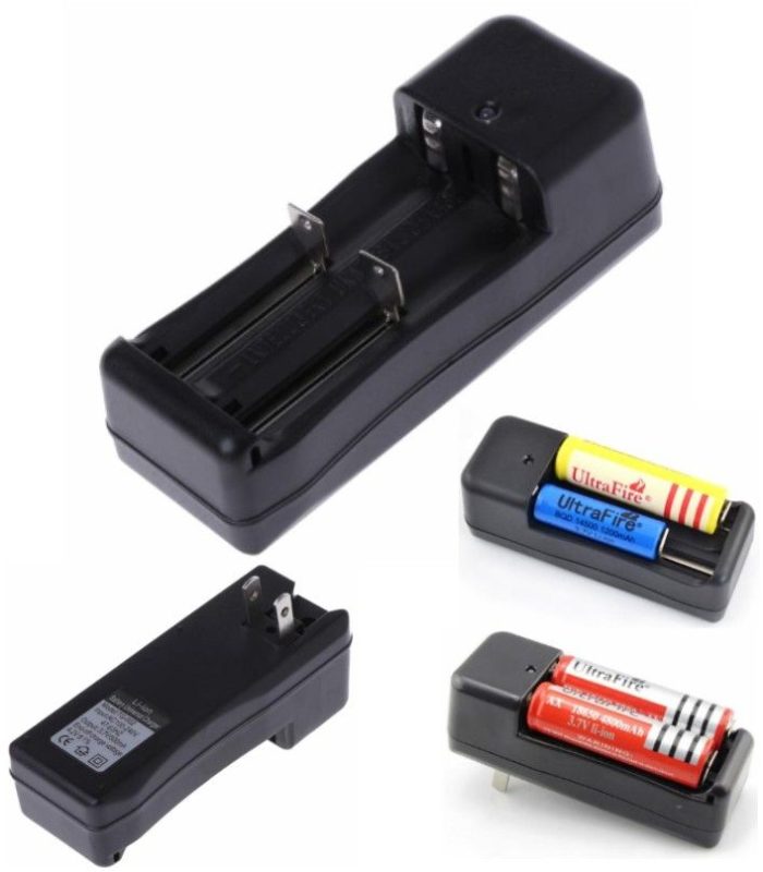dual battery cell charger universal rechargeable 18650 16340 26650 3 7v li ion us 22068 092 1