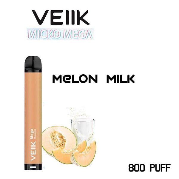 veiik micko mega melon milk disposable pod vape